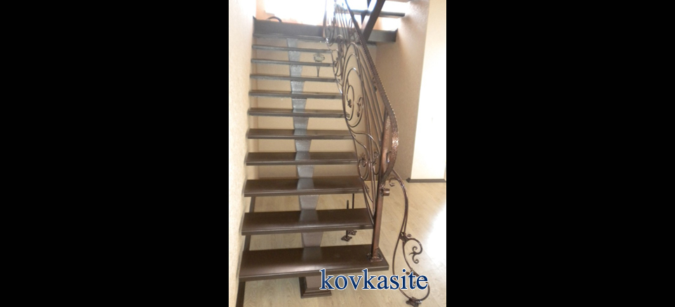 кованые металлические лестницы в москве №33